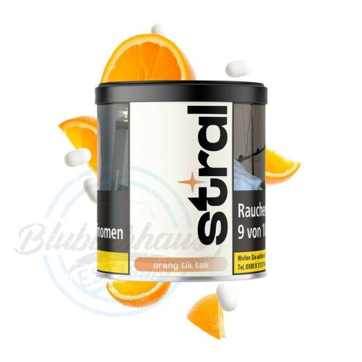 Stral Shisha Tabak 200g - Orang Tik Tak