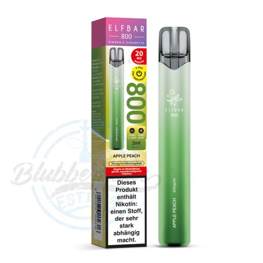 Elfbar 800 Einweg Vape - Apple Peach