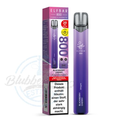 Elfbar 800 Einweg Vape - Blackberry Cherry