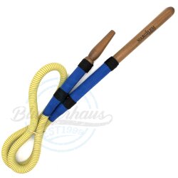 Nargilem - Tradi Kaffeehaus-Schlauch - ohne Schliff Blau