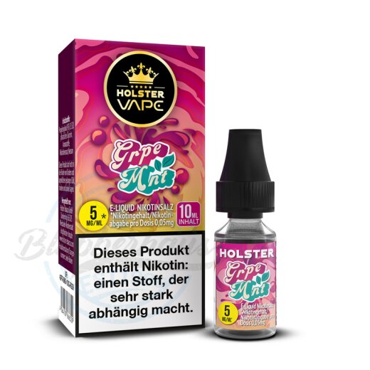 Holster Liquid 5mg|Grape Mint