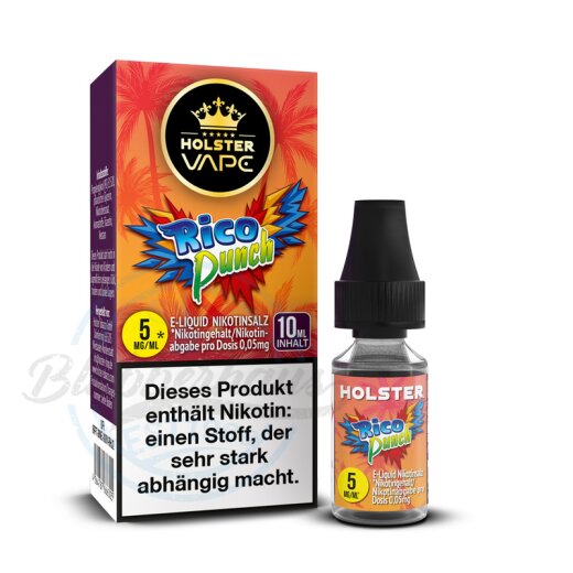 Holster Liquid 10ml - Rico Punch|5mg/ml