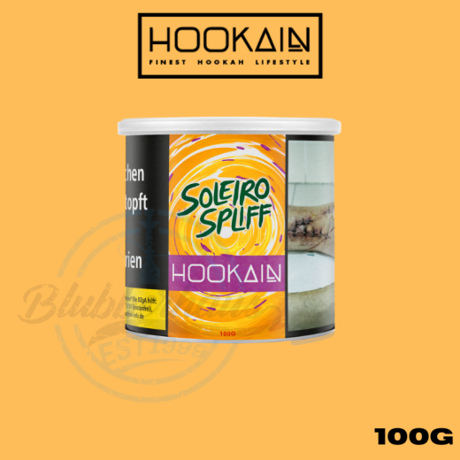 Hookain Shisha Tabak 100g - Soleiro