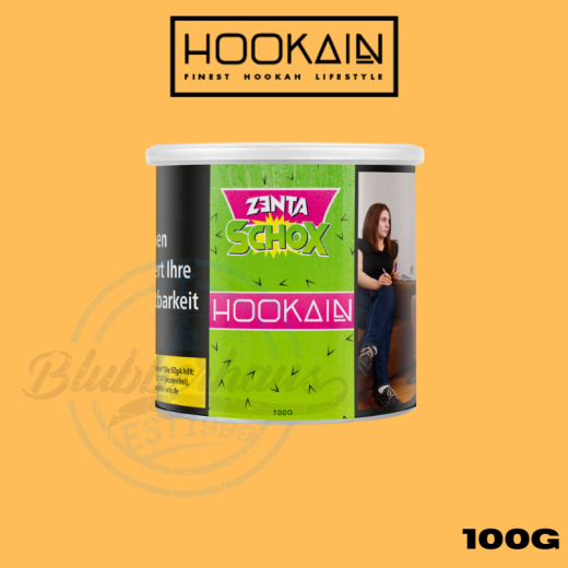 Hookain Shisha Tabak 100g - Zenta Schox