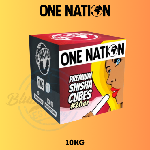 One Nation Shisha Kohle 26mm - 10KG