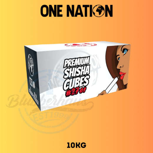 One Nation Shisha Kohle 27mm - 10KG
