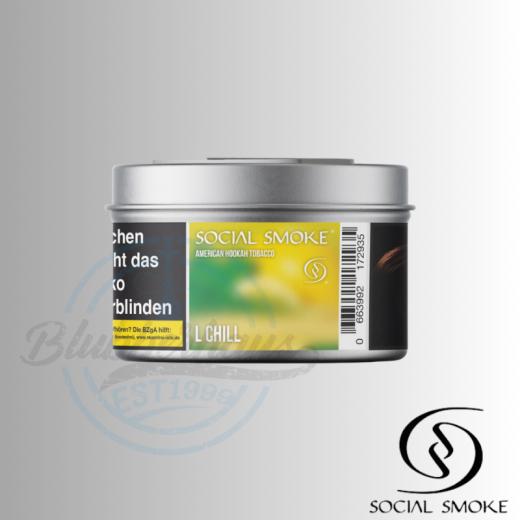 Social Smoke Shisha Tabak 200g - Lemon Chill (L Chill)