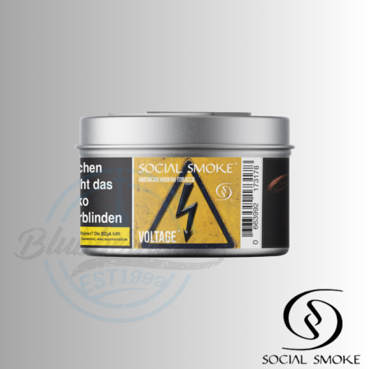 Social Smoke Shisha Tabak 200g - Voltage