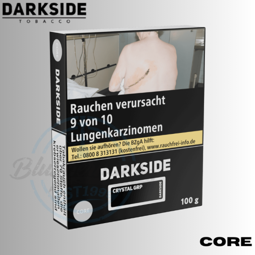 Darkside Shisha Tabak 100g (Core) - Crystal GRP