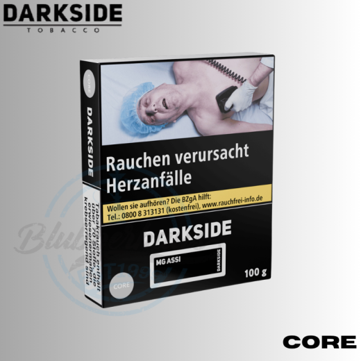 Darkside Shisha Tabak 100g (Core) - MG Assi