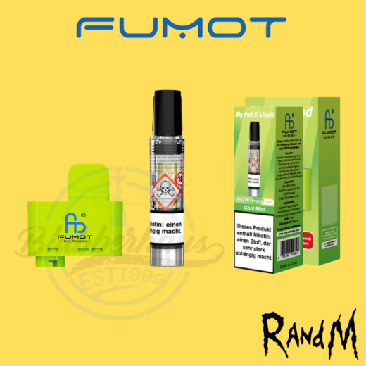 RandM Fumot Tornado Big Puff POD - Cool Mint