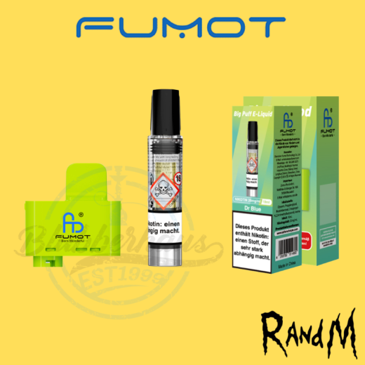 RandM Fumot Tornado Big Puff POD - Dr. Blue