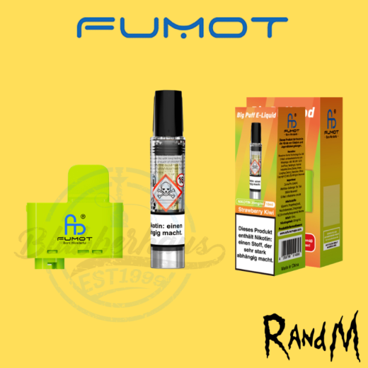 RandM Fumot Tornado Big Puff POD - Strawberry Kiwi