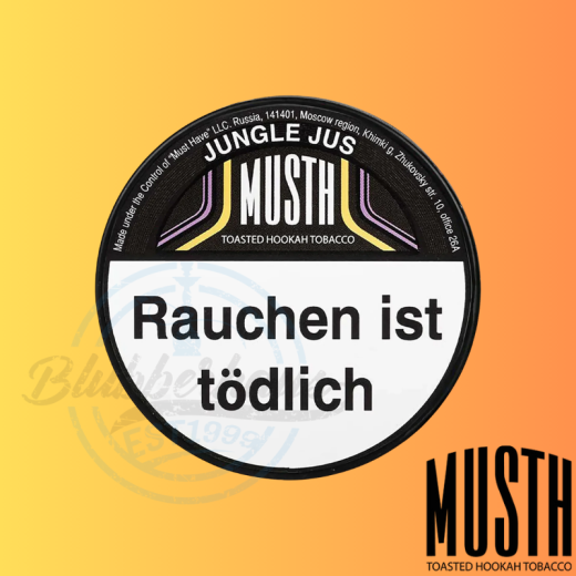 MustH Shisha Tabak 125g - JUNGLE JUS
