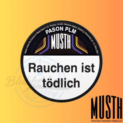 MustH Shisha Tabak 125g - PASON PLM
