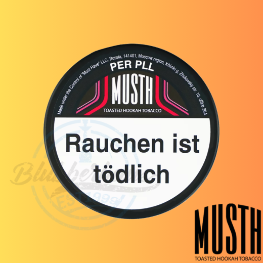 MustH Shisha Tabak 125g - PER PLL