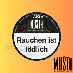 MustH Shisha Tabak 200g - BAIKLE