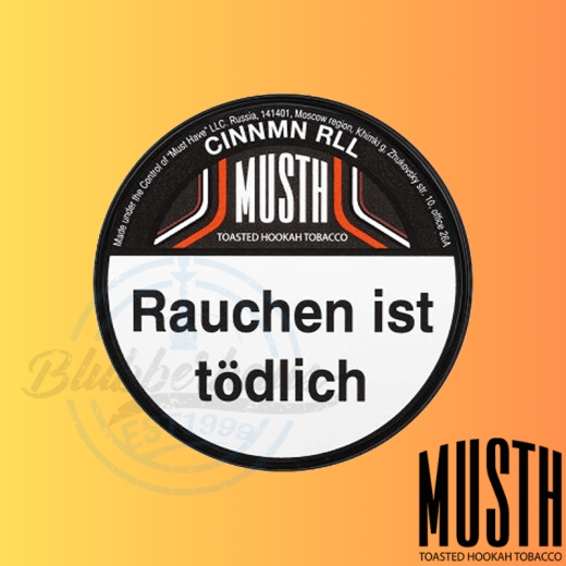 MustH Shisha Tabak 200g - CINNMN RLL