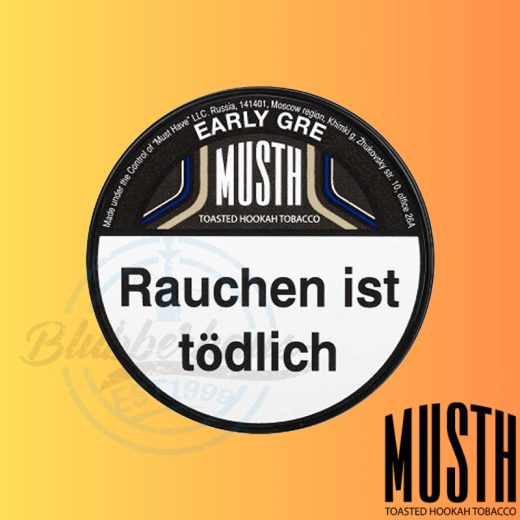 MustH Shisha Tabak 200g - EARLY GRE