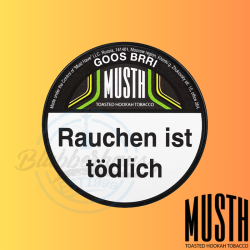 MustH Shisha Tabak 200g - GOOS BRRI