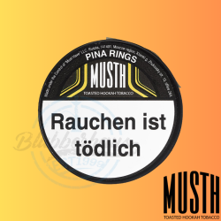 MustH Shisha Tabak 200g - PINA RINGS