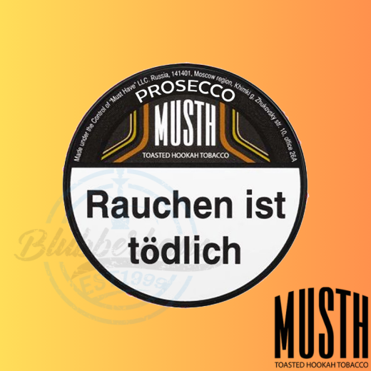 MustH Shisha Tabak 200g - PROSECCO