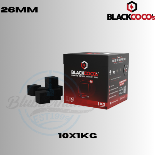 Blackcoco Shisha Kohle 26mm - 10KG