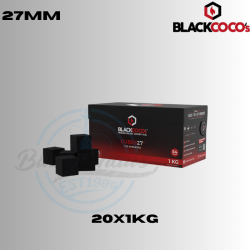 Blackcoco Shisha Kohle 27mm - 20KG