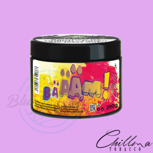 Chillma Shisha Tabak 200g - Bäääm