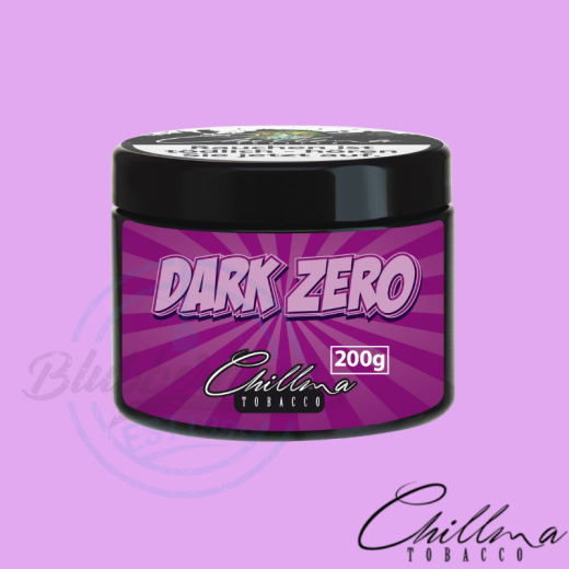 Chillma Shisha Tabak 200g - Dark Zero