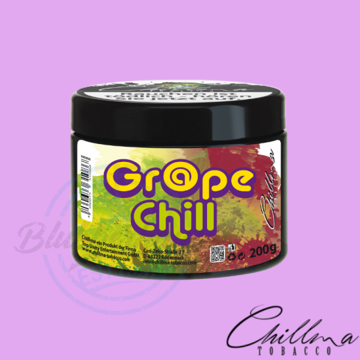 Chillma Shisha Tabak 200g - Grape Chill