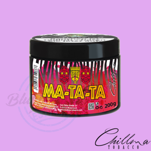Chillma Shisha Tabak 200g - Matata
