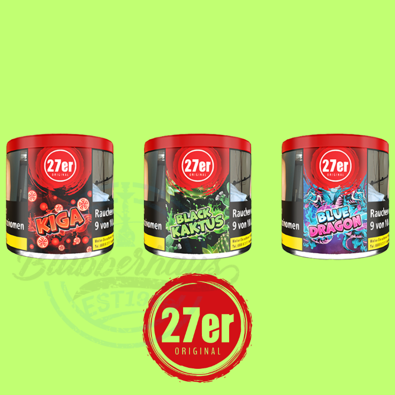 27er Original Shisha Tabak 200g  bei blubberhaus.de bestellen, 25,90
