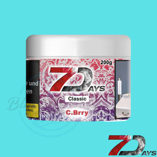 7 DAYS Shisha Tabak 200g - Cold Brry