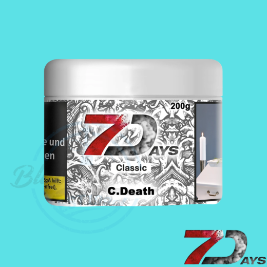 7 DAYS Shisha Tabak 200g - Cold Death