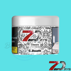 7 DAYS Shisha Tabak 200g - Cold Death