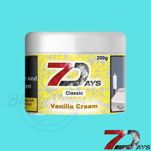 7 DAYS Shisha Tabak 200g - Vanilla Cream