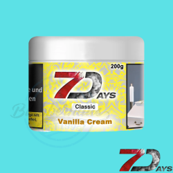 7 DAYS Shisha Tabak 200g - Vanilla Cream