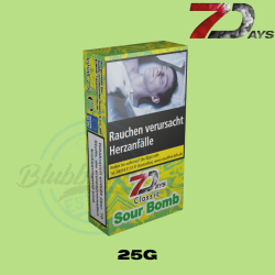 7 DAYS Shisha Tabak 25g - Sour Bomb