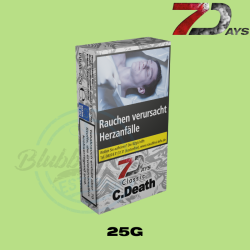7 DAYS Shisha Tabak 25g - Cold Death