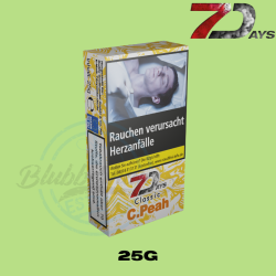 7 DAYS Shisha Tabak 25g - Cold Peah