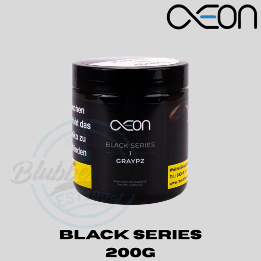 AEON Black Shisha Tabak 200g - Graypz