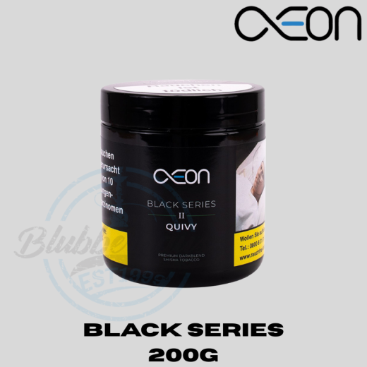 AEON Black Shisha Tabak 200g - Quivy