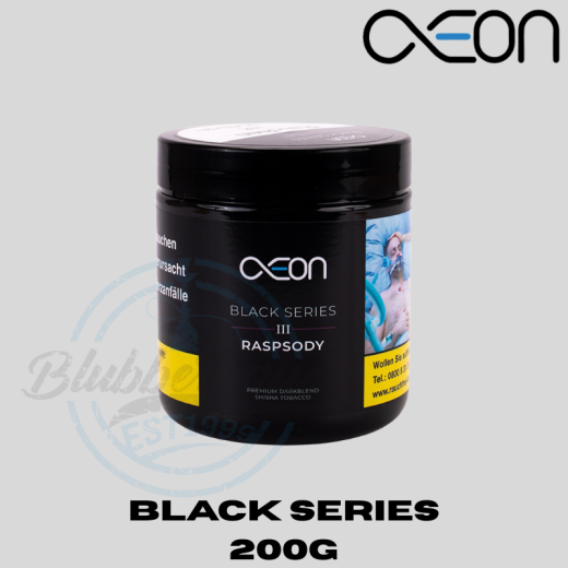 AEON Black Shisha Tabak 200g - Raspsody