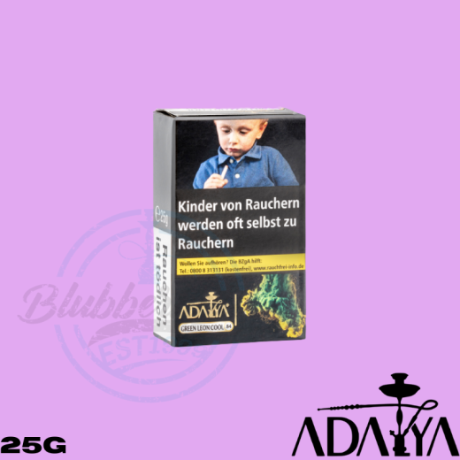 Adalya Shisha Tabak 25g - Green Leon Cool