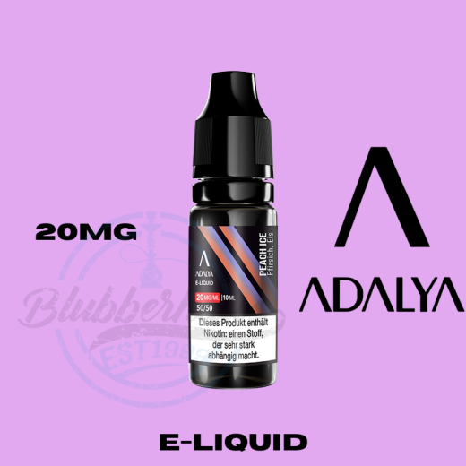 Adalya Liquid 20mg - Peach Ice
