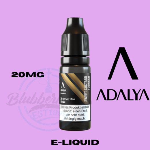 Adalya Liquid 20mg - Sweet Custard Tobacco