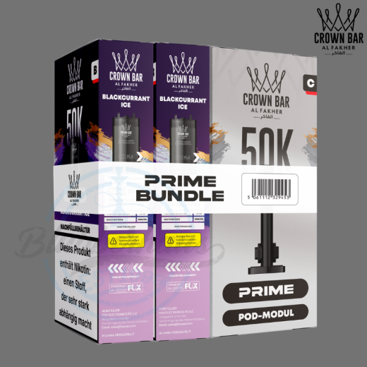 AL FAKHER 50K HYPERMAX PRIME POD Bundle - Blackcurrant Ice