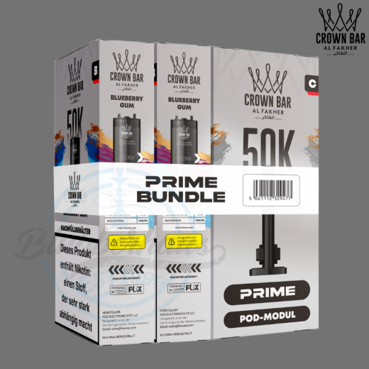 AL FAKHER 50K HYPERMAX PRIME POD Bundle - Blueberry Gum