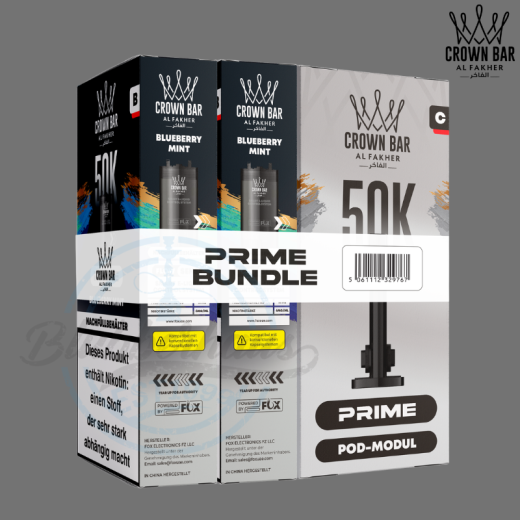 AL FAKHER 50K HYPERMAX PRIME POD Bundle - Blueberry Mint